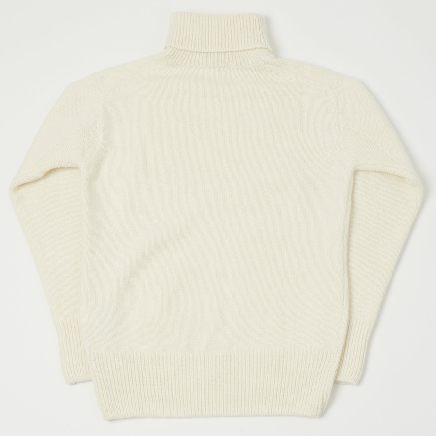 Merz b. Schwanen 'Good Basics' Wool Cashmere Knit Turtleneck - Nature
