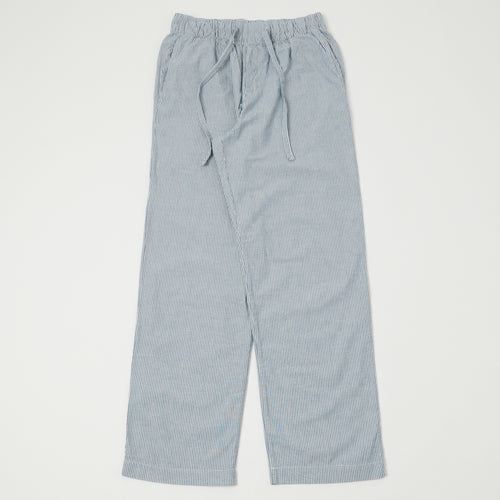 Merz b. Schwanen 'Good Basics' Pyjama Pants - Denim Blue/Natural