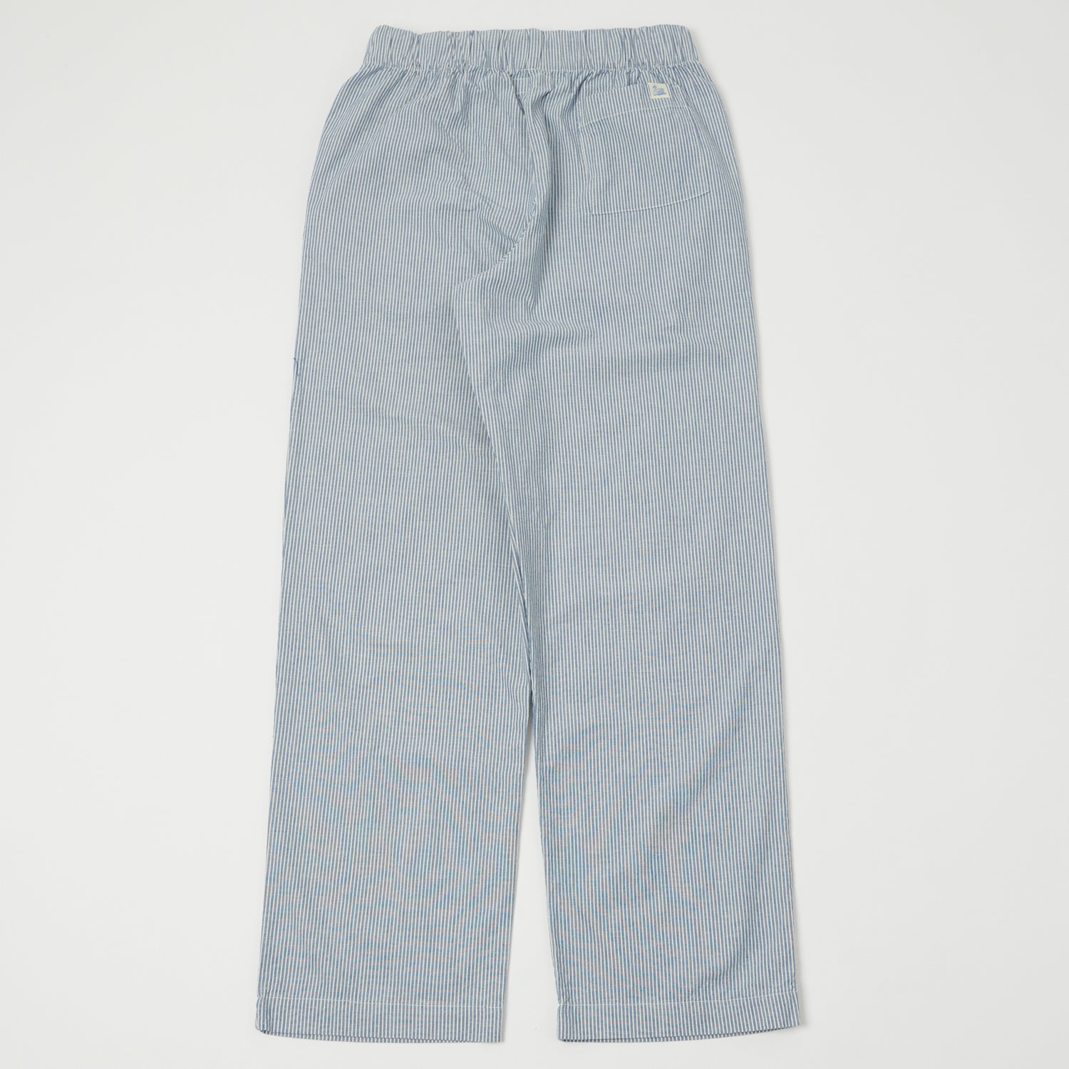 Merz b. Schwanen 'Good Basics' Pyjama Pants - Denim Blue/Natural