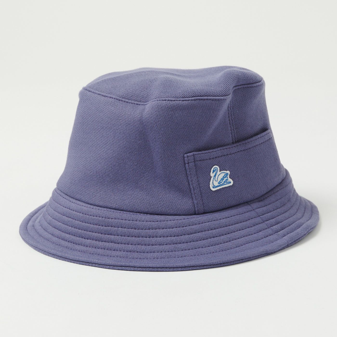 Merz b. Schwanen 'Good Basics'  Bucket Hat - Purple Blue