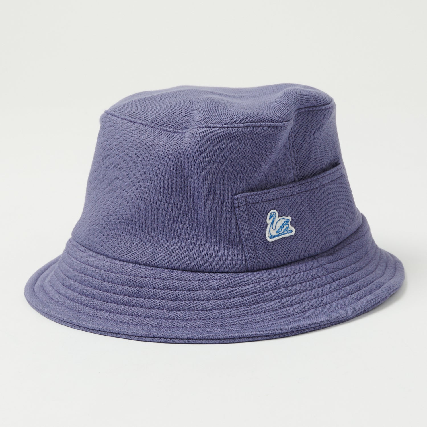 Merz b. Schwanen 'Good Basics'  Bucket Hat - Purple Blue