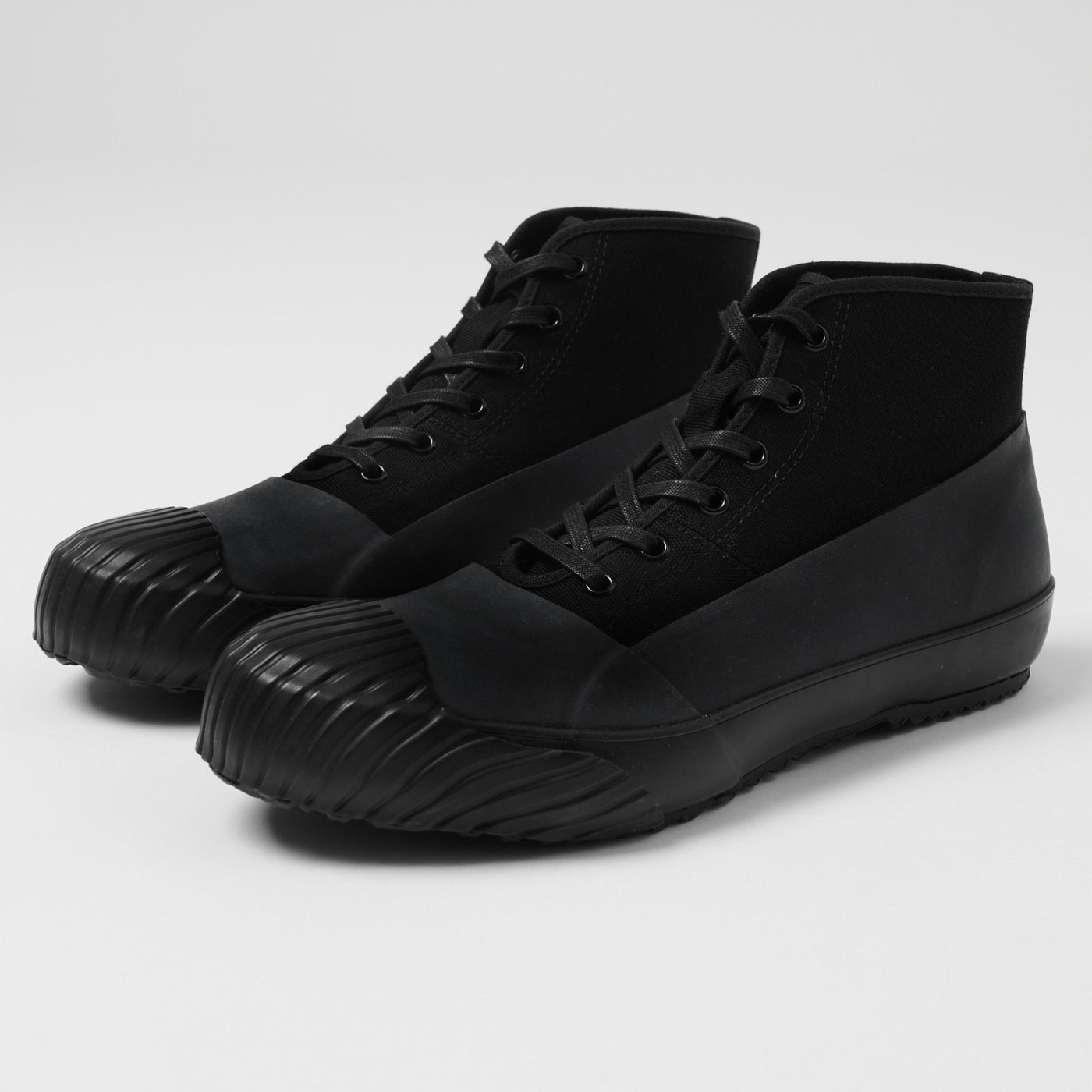 Moonstar 'Alweather' Rubber Covered Hi-Top Sneaker - Black