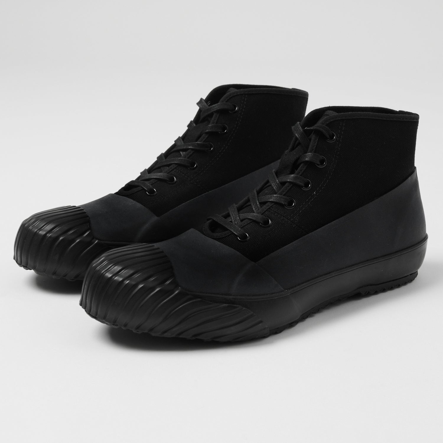 Moonstar 'Alweather' Rubber Covered Hi-Top Sneaker - Black