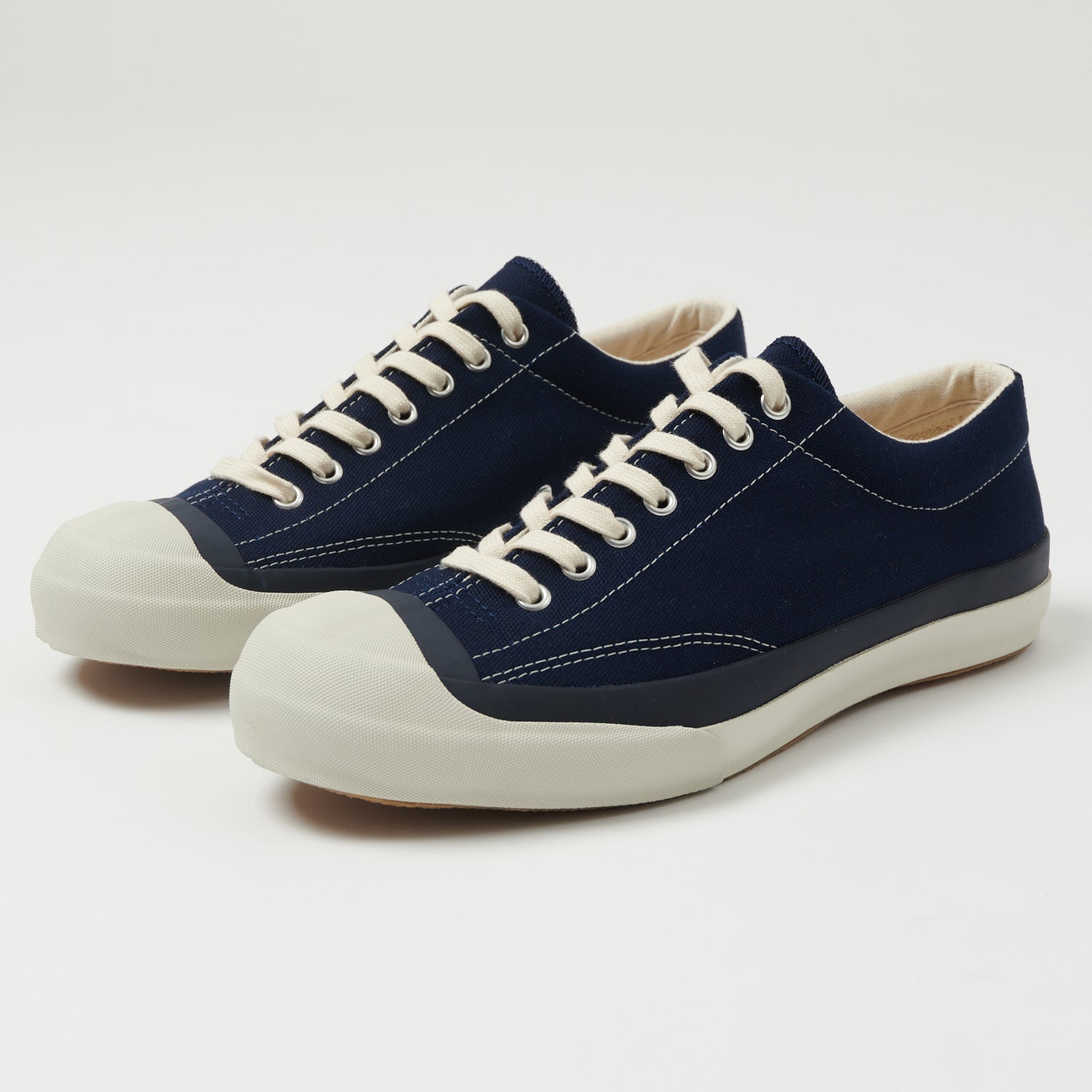 Moonstar 'Gym Court' Rubber Sole Canvas Sneaker - RF Navy