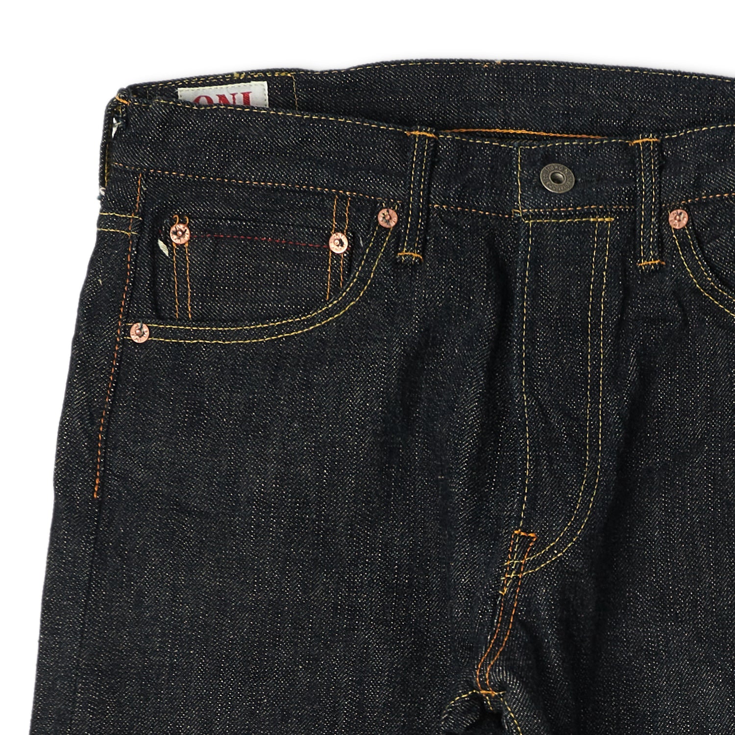 ONI Denim 246GC16 'Green Cast' 16oz Slim Tapered Jean - One Wash