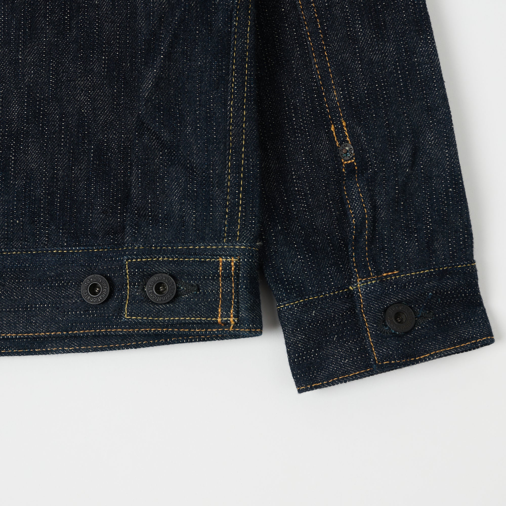 ONI Denim 02516P-GCKHN Green Cast Kihannen Type II Denim Jacket