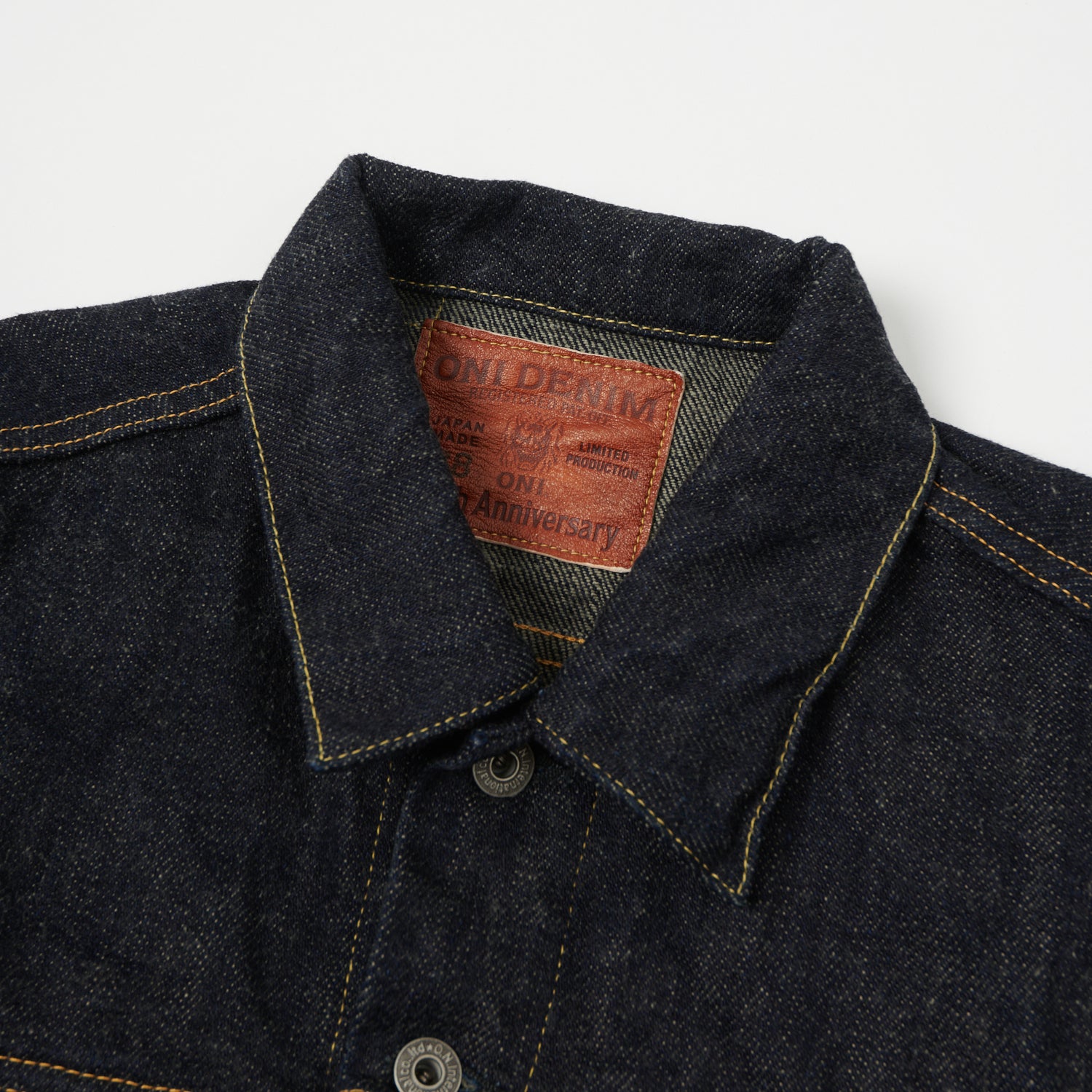 ONI Denim 02527P 20th Anniversary Blue Cast Type III Denim Jacket - Rinsed