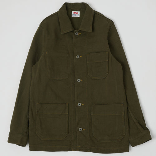 ONI Denim 03100HOX-OLV Work Jacket - Olive