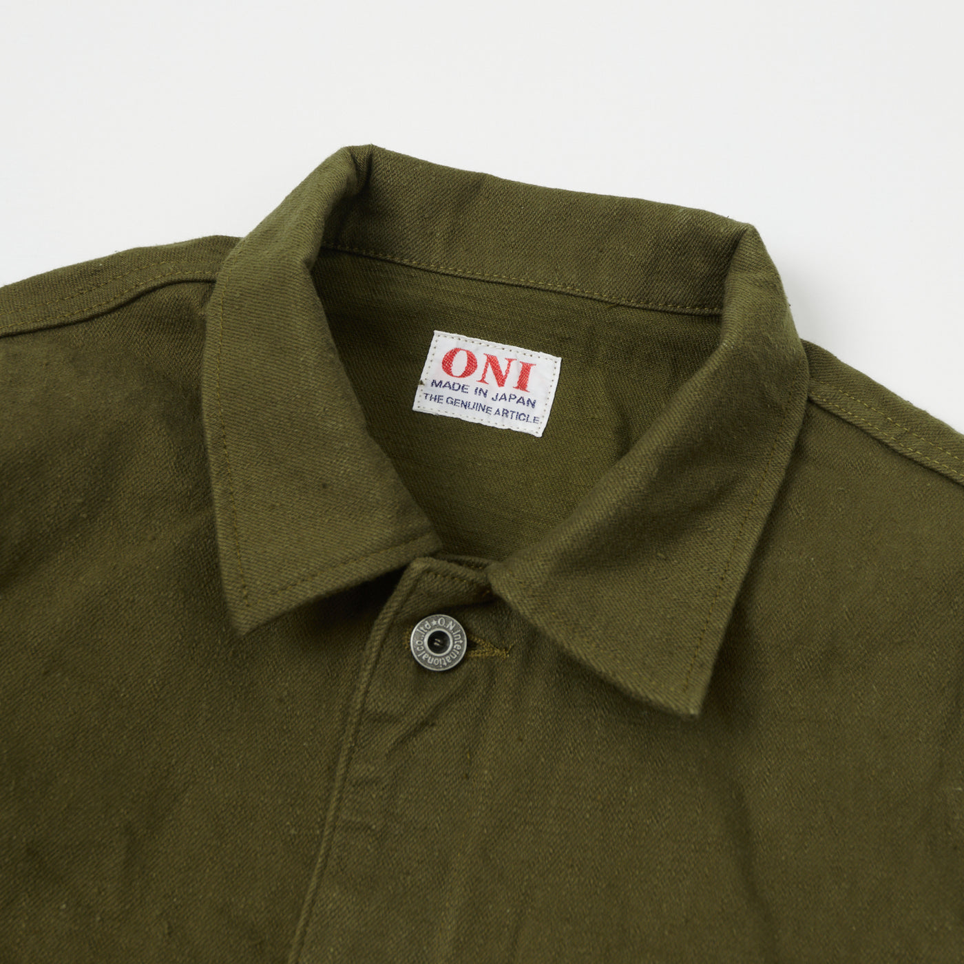 ONI Denim 03501-DKOLSF Sulfur Coverall Jacket - Dark Olive