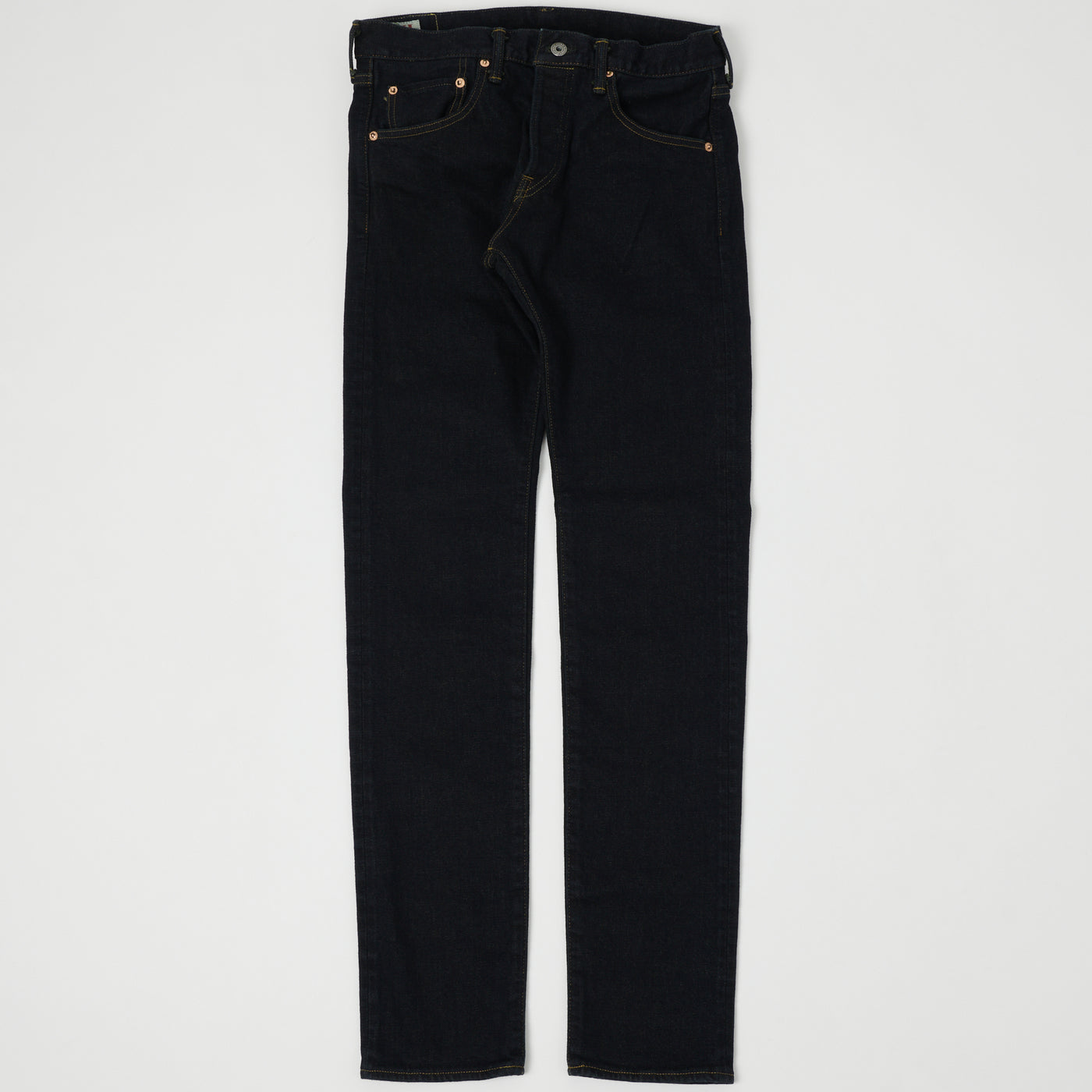 ONI Denim 122S-GR Slim Tapered Jean - Green Overdye One Wash