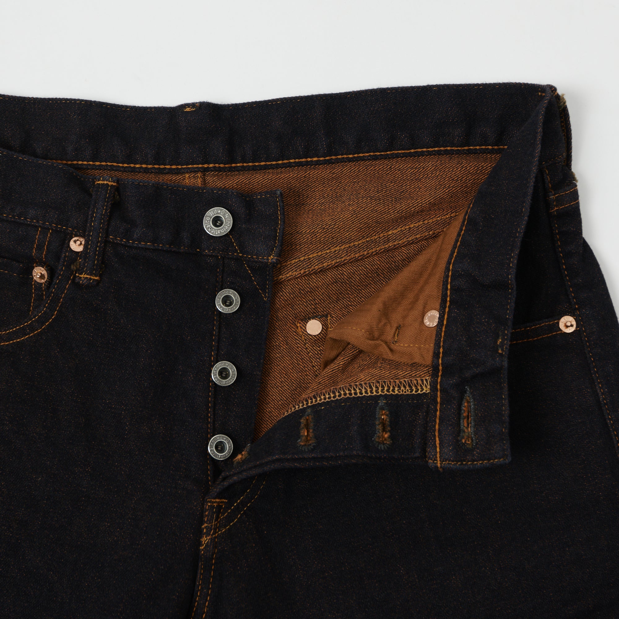ONI Denim 122S-RU Slim Tapered Jean - Rust Overdye One Wash