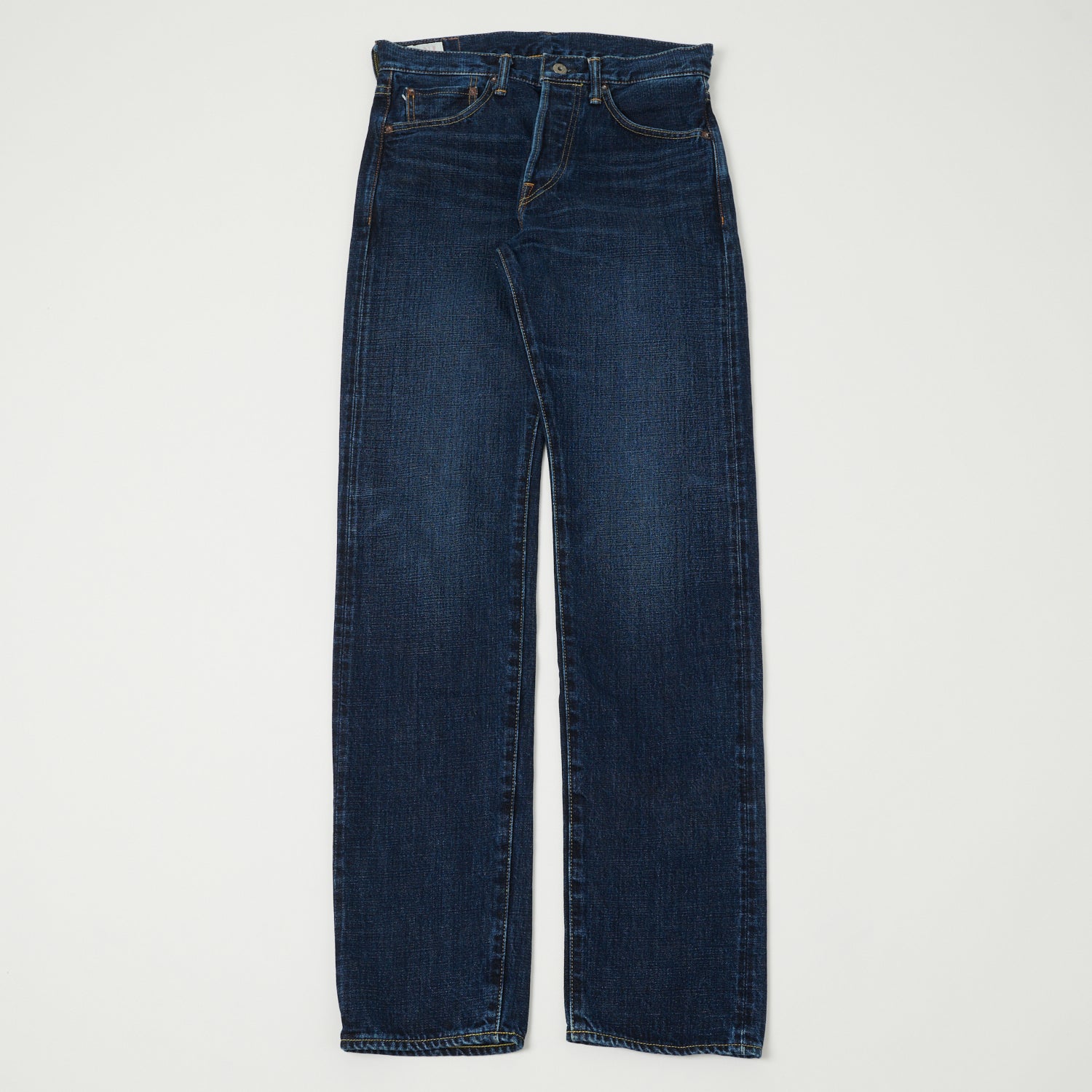 ONI Denim 240 Low Tension 15oz Regular Tapered Jean - 6 Month Used Dark Wash