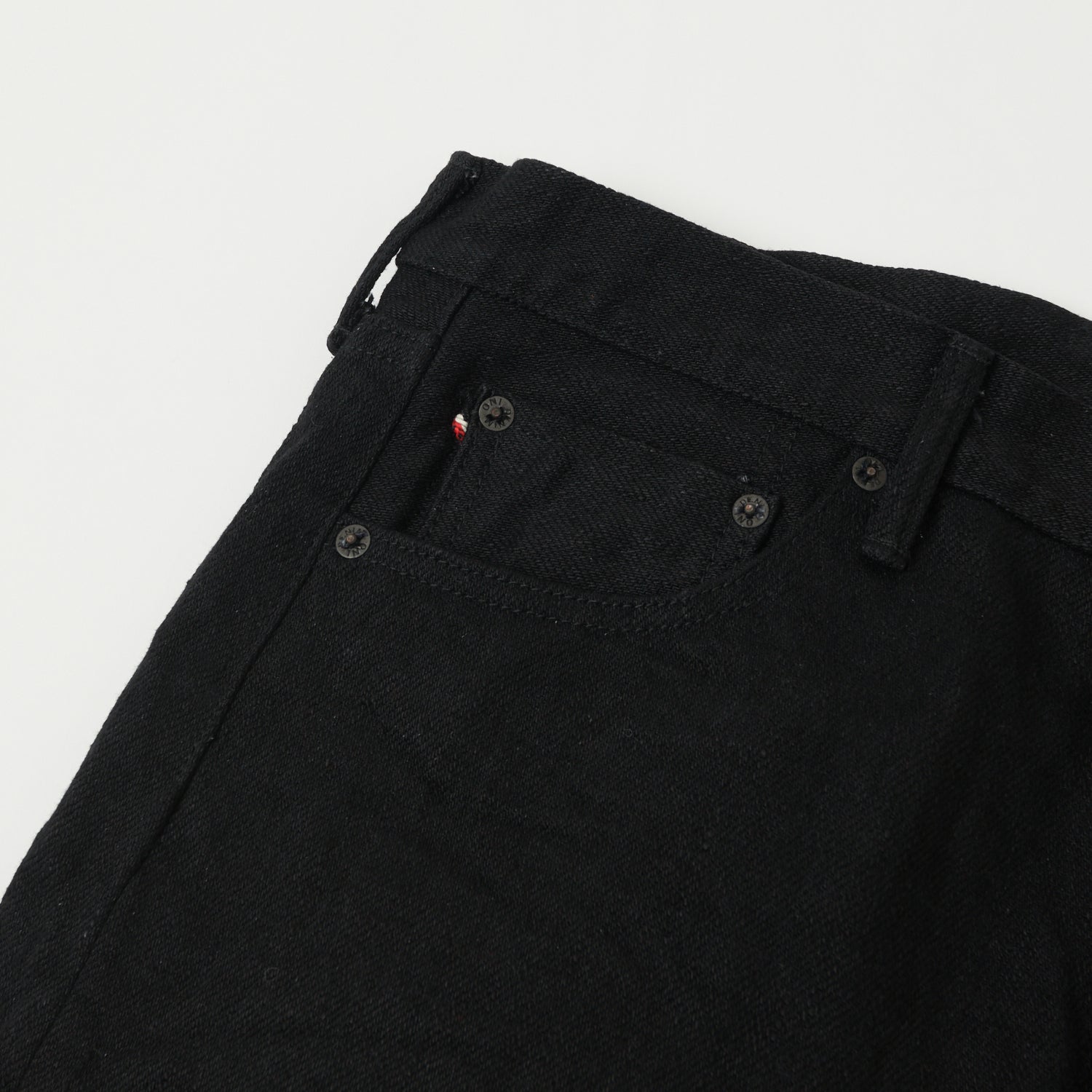 ONI Denim 246ZR-BKBK 'Secret Denim' Regular Straight Jean - One Wash - Black