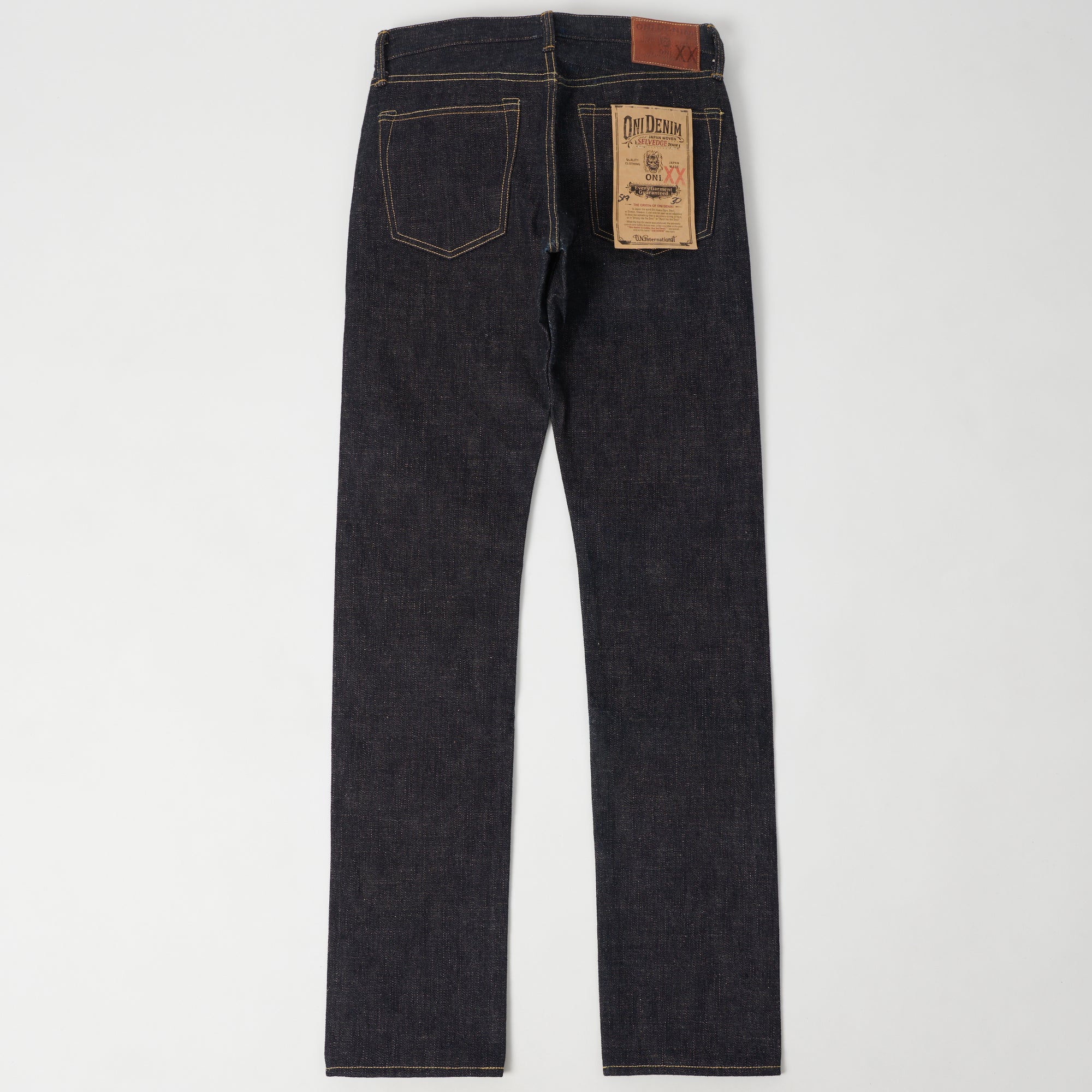 ONI Denim 517XX 16.5oz Slim Straight Jean - Raw