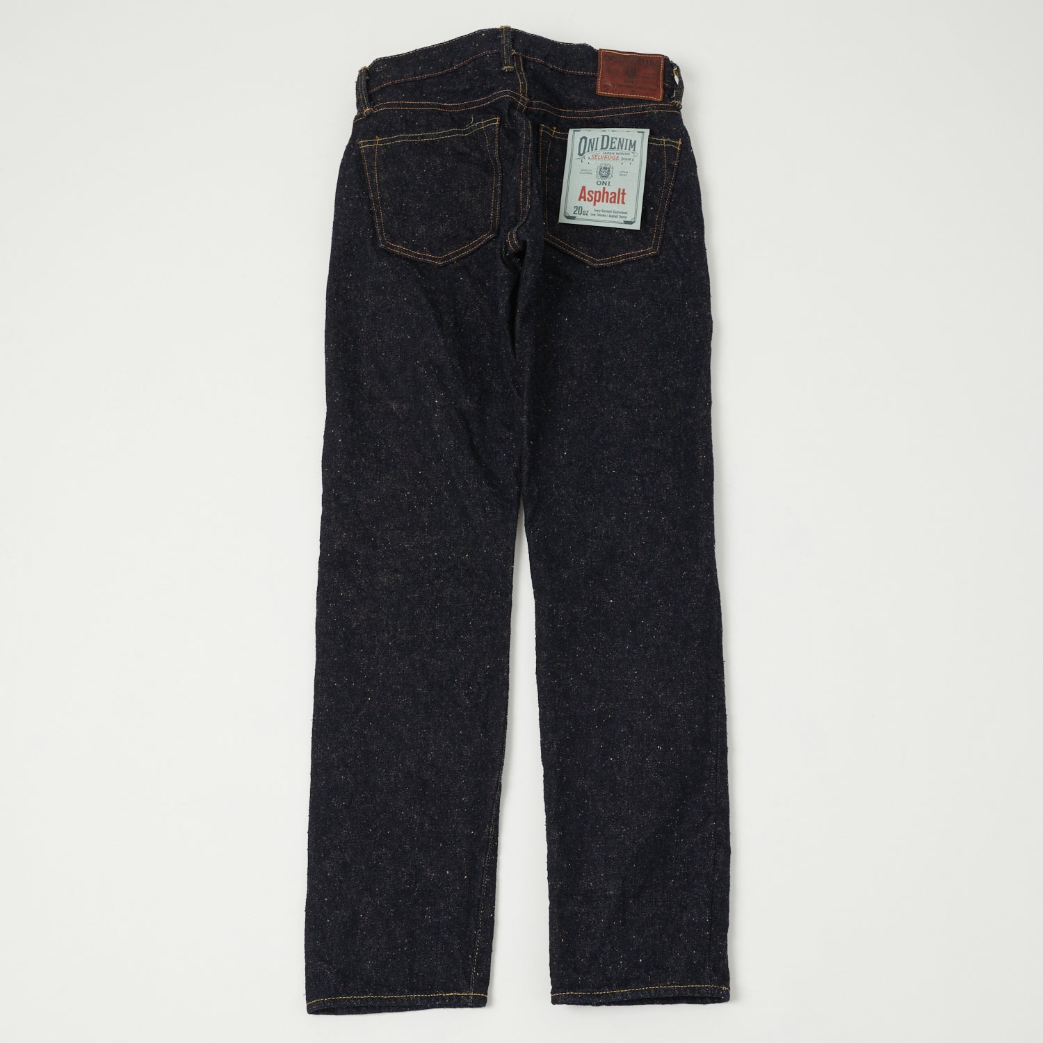 ONI Denim 544 Asphalt 20oz Slim Straight Jean - One Wash