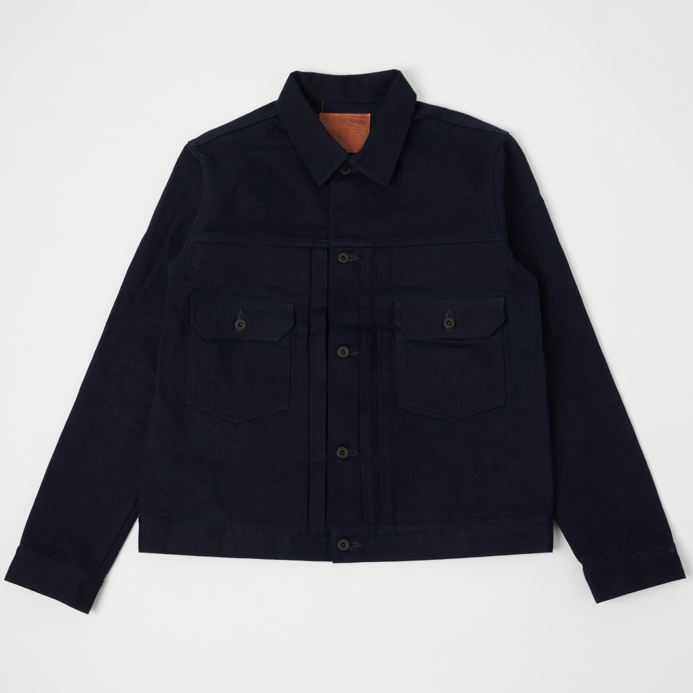 ONI Denim 02517ID17 Type II Double Indigo Denim Jacket