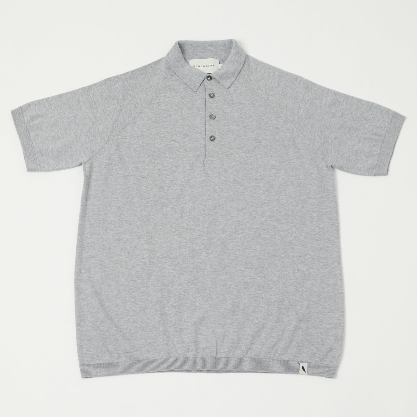 Peregrine Jones Polo Shirt - Light Grey