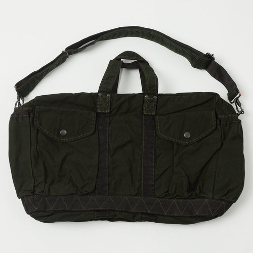 Porter-Yoshida & Co. Small Crag 2-Way Boston Bag - Khaki