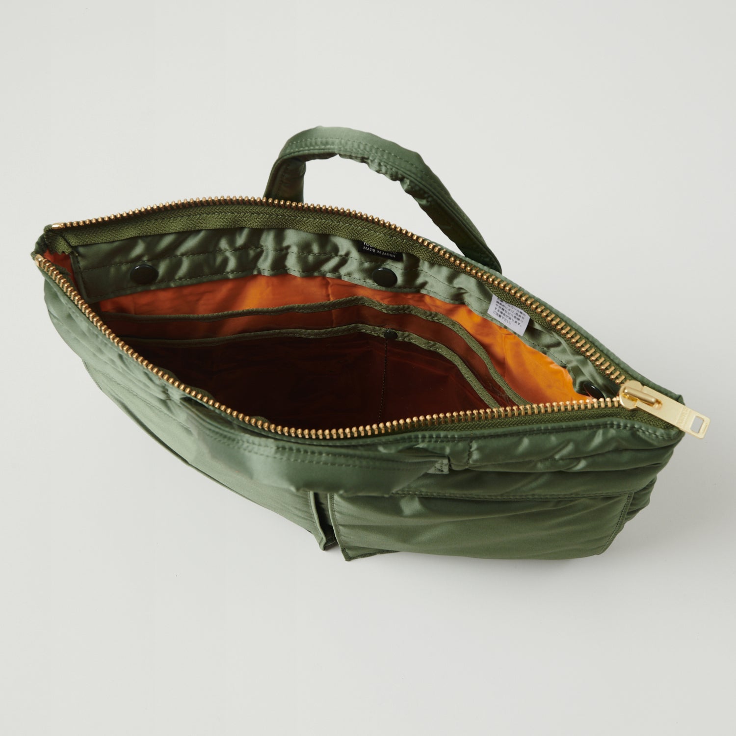 Porter-Yoshida & Co. Tanker Short Helmet Bag (S) - Sage Green