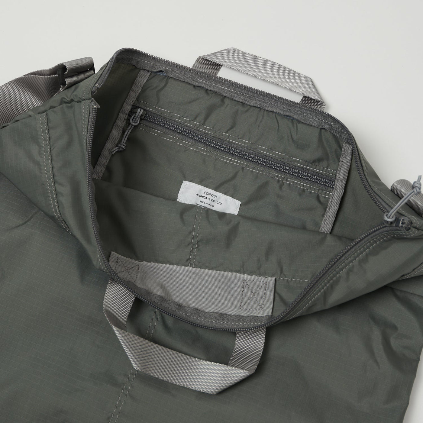 Porter-Yoshida & Co. Flex 2Way Helmet Bag - Grey