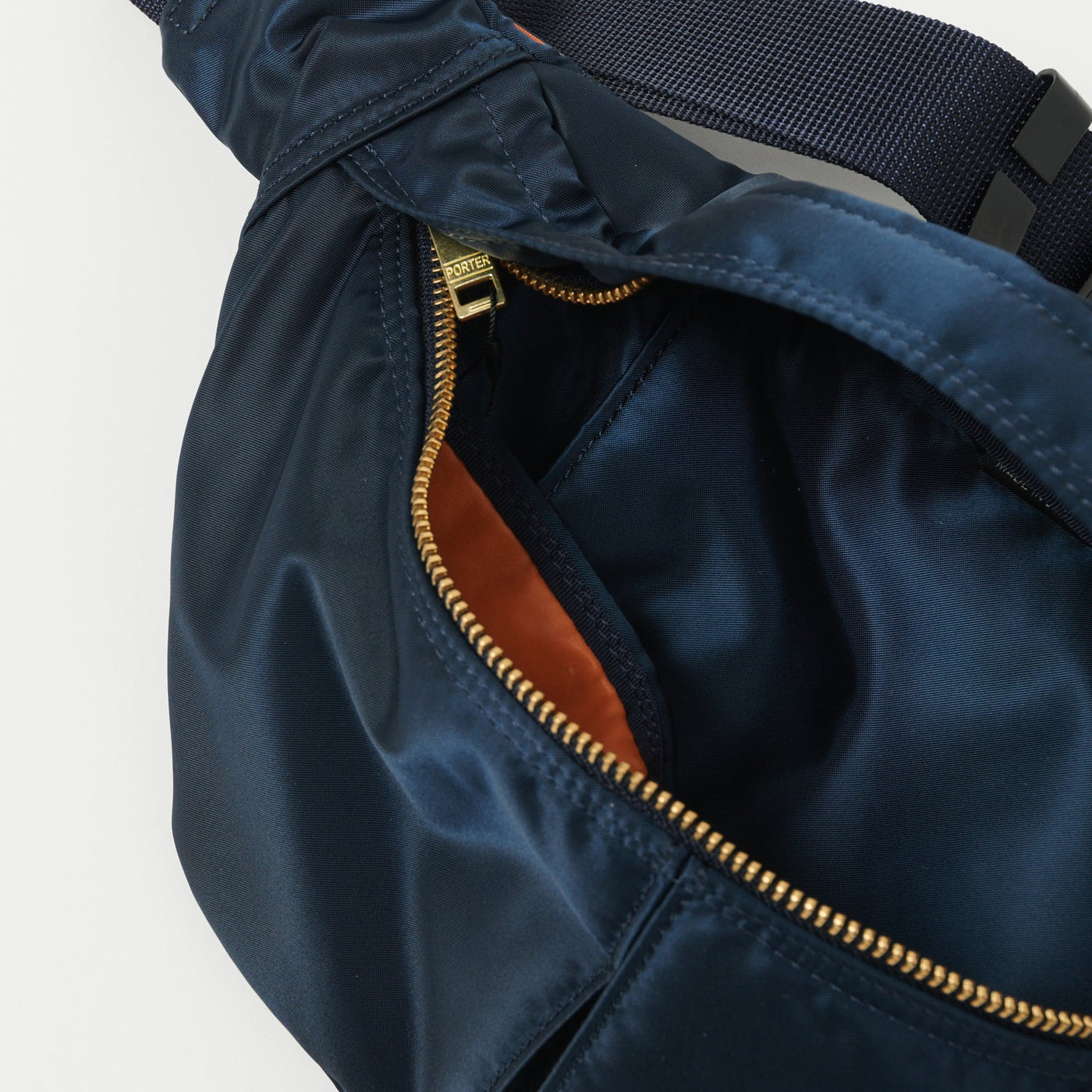 Porter-Yoshida & Co. Small Tanker Waist Bag - Iron Blue