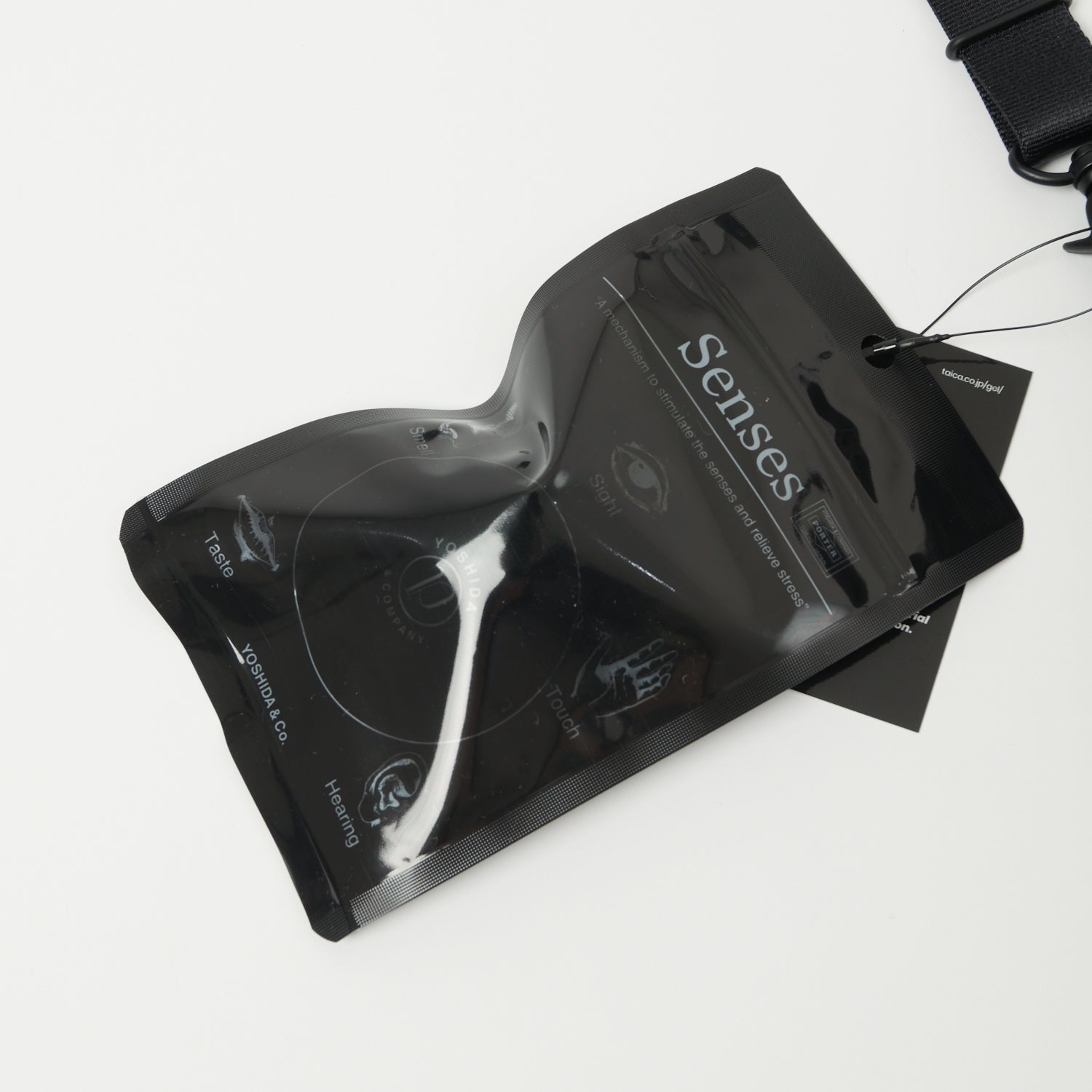 Porter-Yoshida & Co. Senses Vertical Shoulder Pack - Black