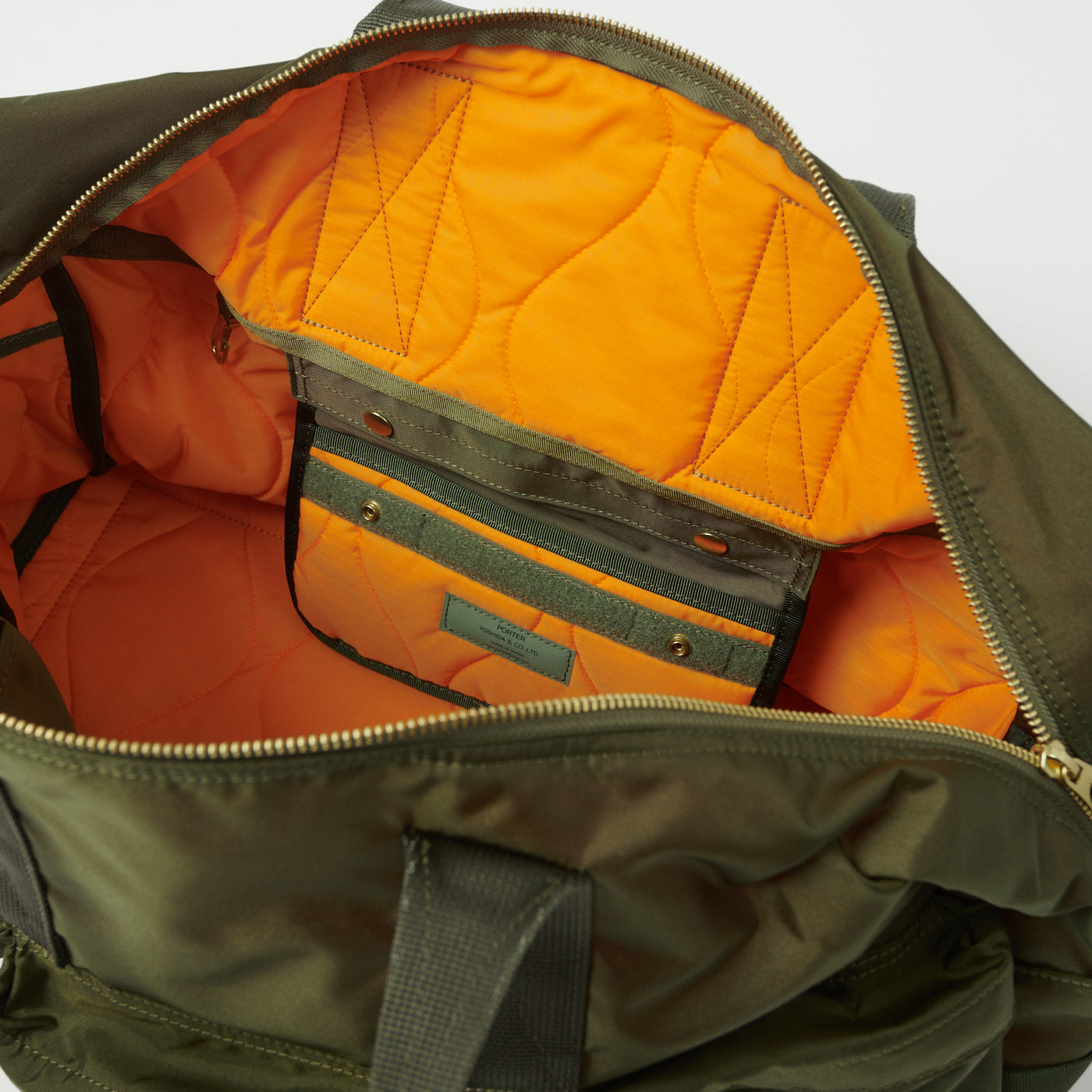 Porter-Yoshida & Co. Force 2-Way Duffle Bag - Olive Drab