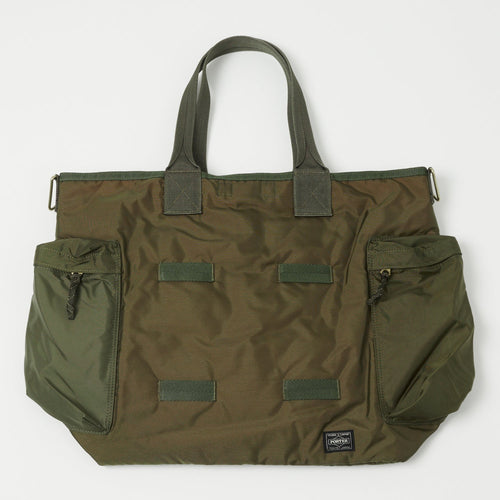 Porter-Yoshida & Co. Force 2-Way Tote Bag - Olive Drab