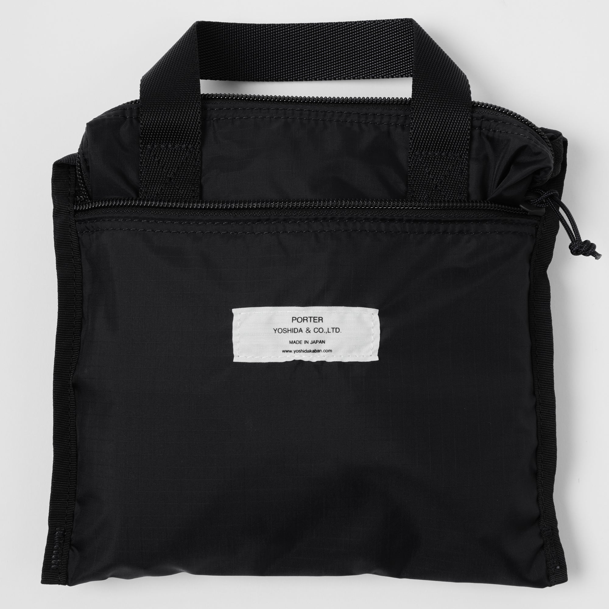 Porter-Yoshida & Co. Flex 2Way Helmet Bag - Black