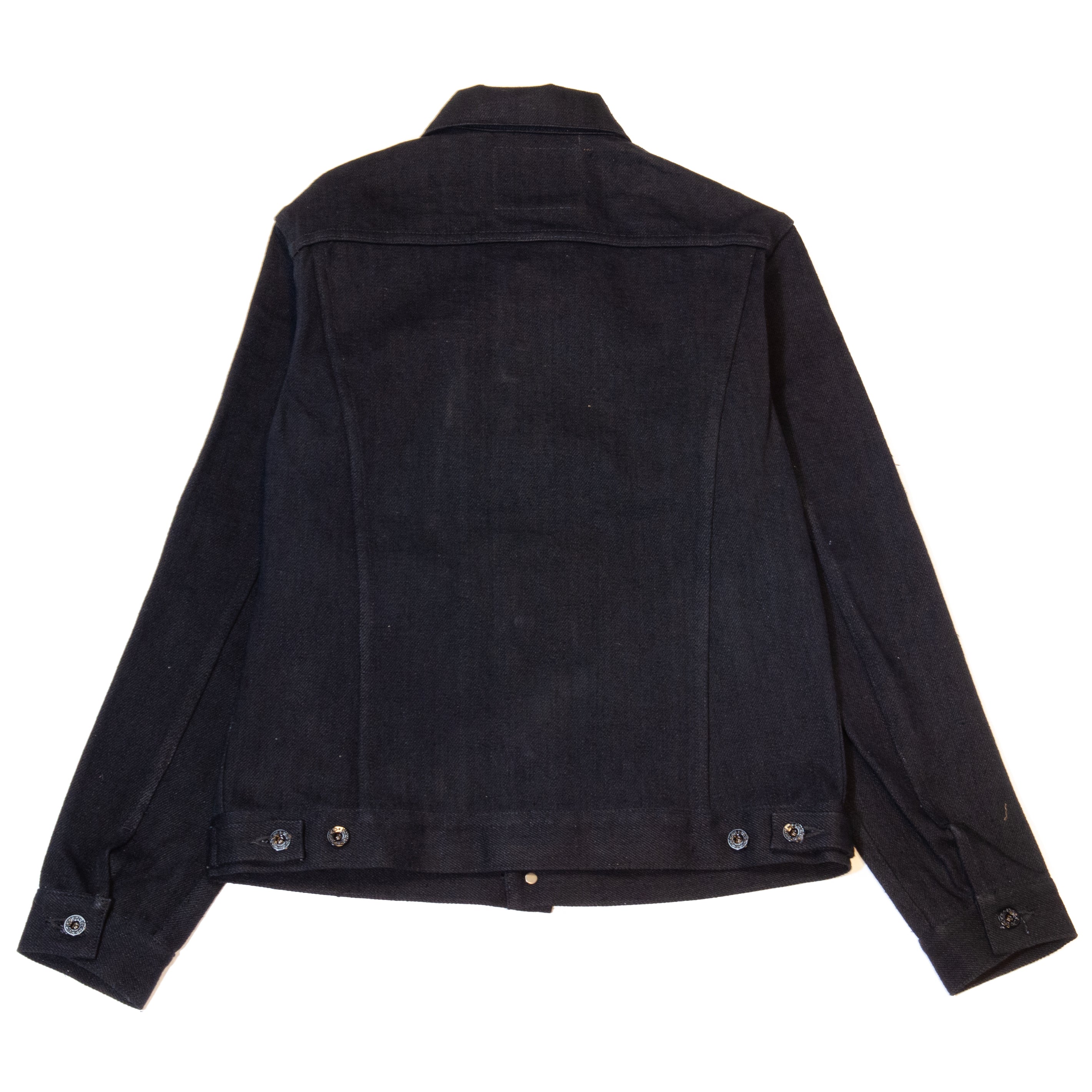 ONI Denim 02527ZR-BK Secret Denim Type III Jacket - Black