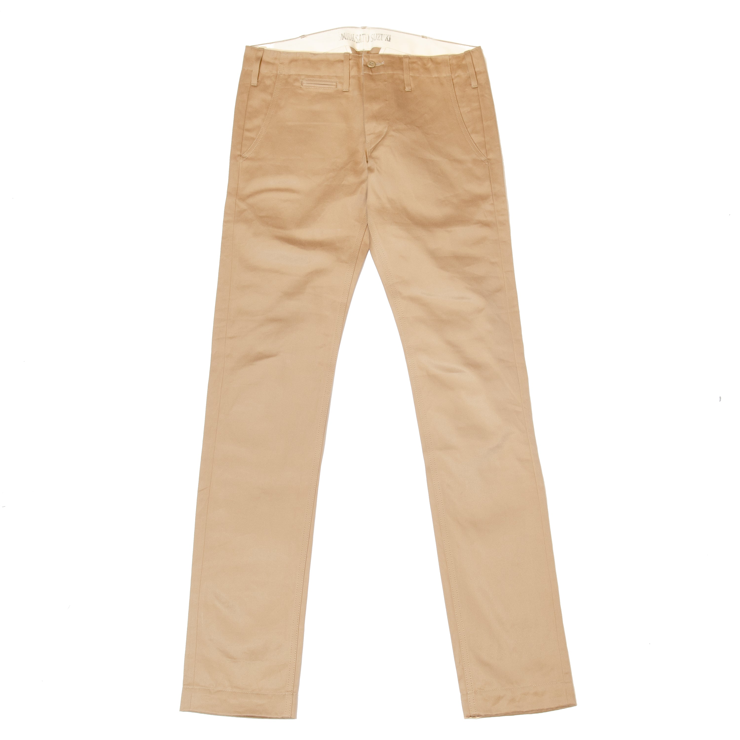 Smith Sato Suzuki E1707 Relaxed Tapered Chino - Khaki