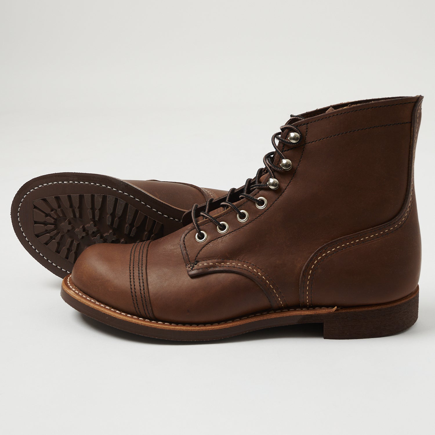 Red Wing 8111-3 Iron Ranger Boot - Amber Harness