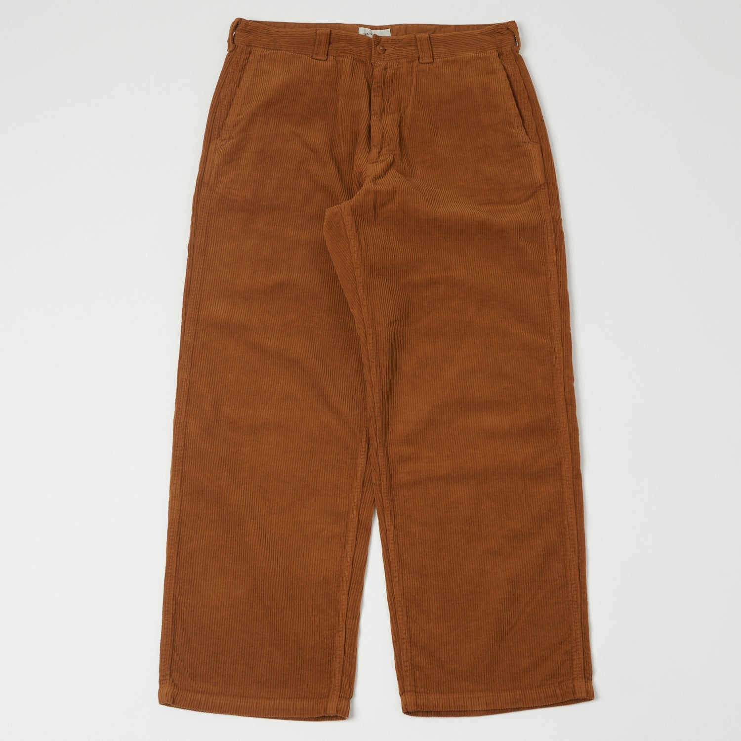 Spellbound Heavy Corduroy Wide Trouser - Brick