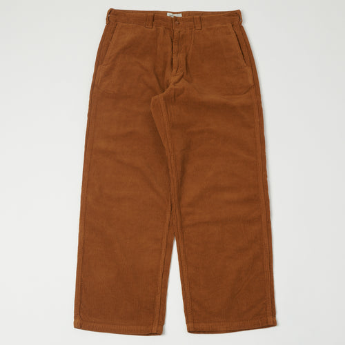 Spellbound Heavy Corduroy Wide Trouser - Brick