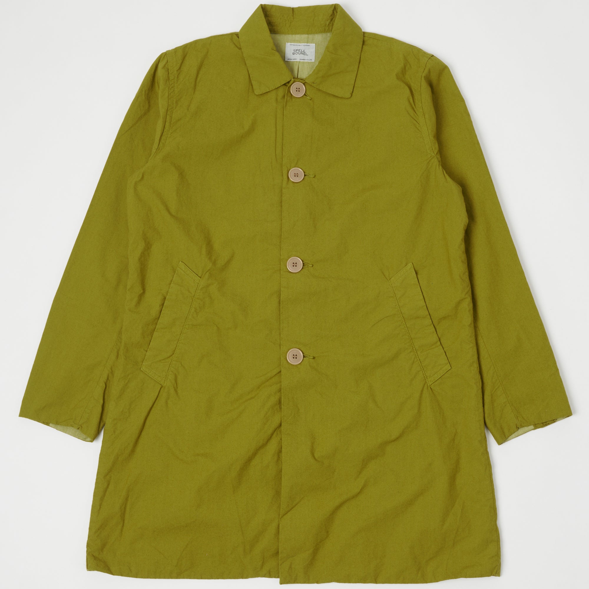 Spellbound Lightweight 'Typewriter' Coat - Green