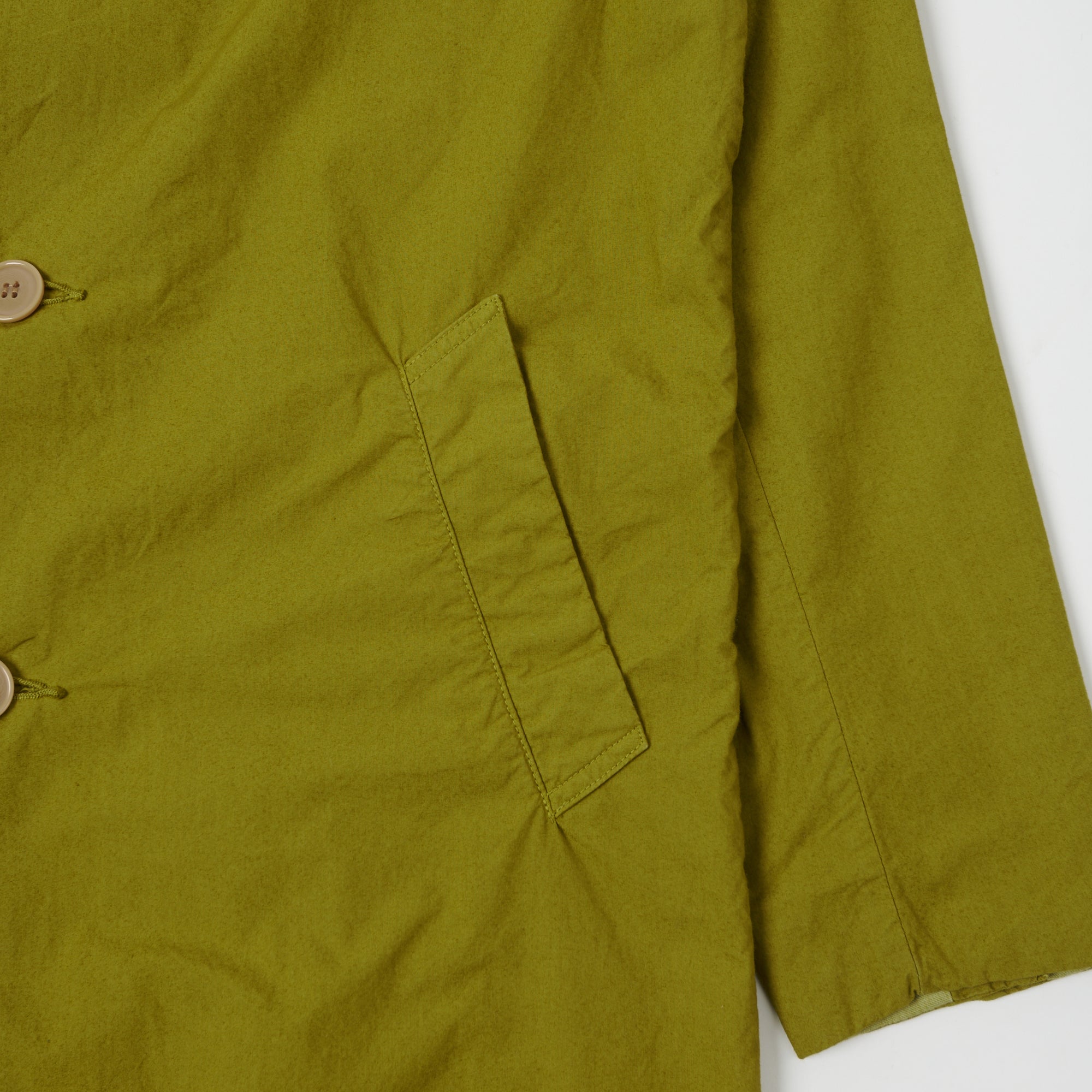 Spellbound Lightweight 'Typewriter' Coat - Green