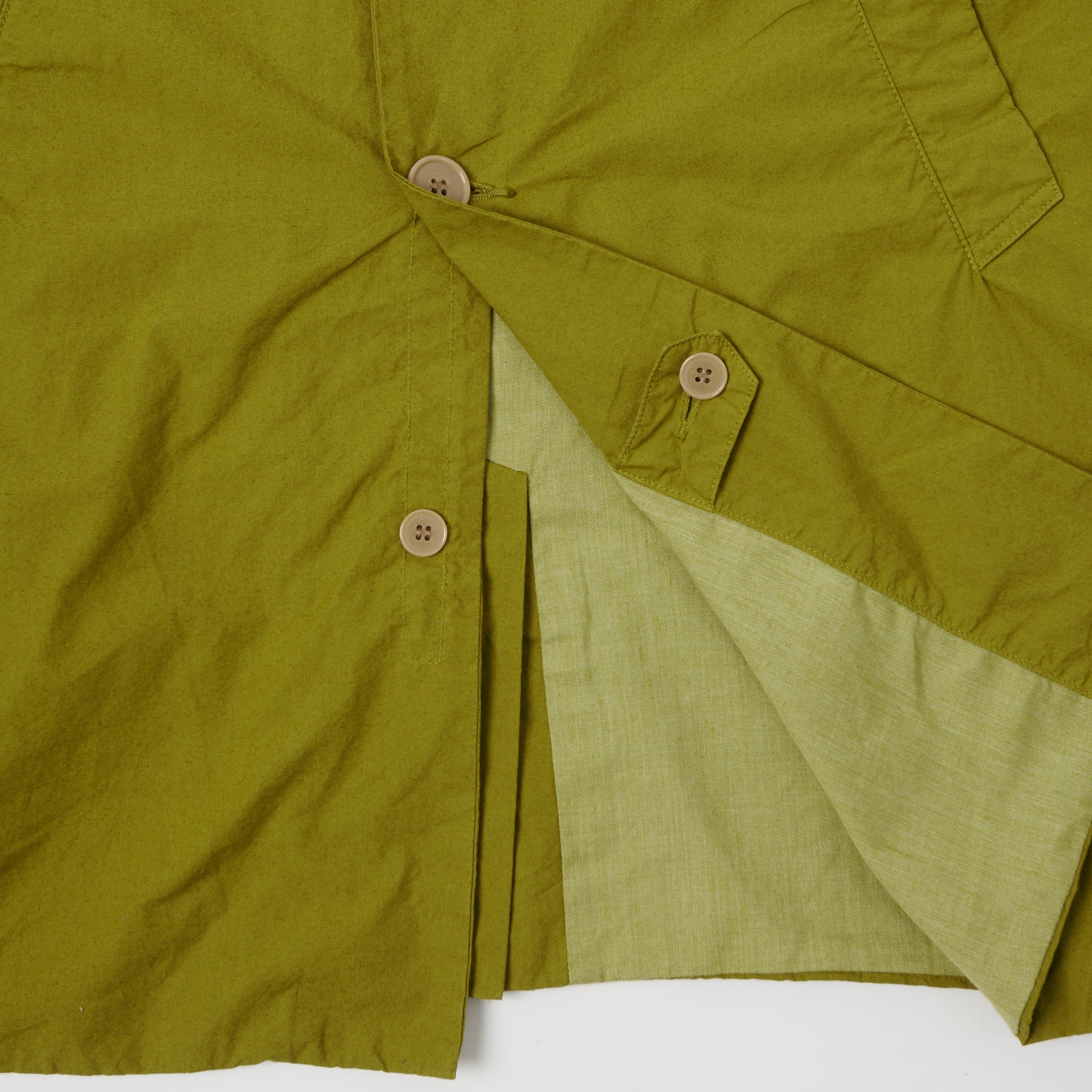 Spellbound Lightweight 'Typewriter' Coat - Green