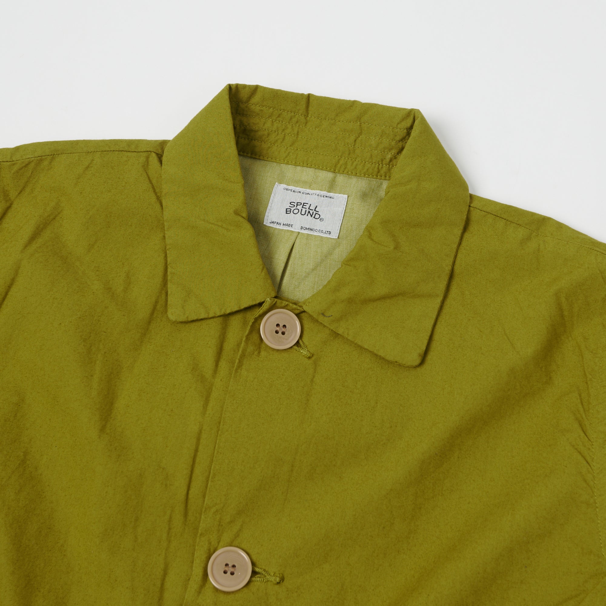 Spellbound Lightweight 'Typewriter' Coat - Green