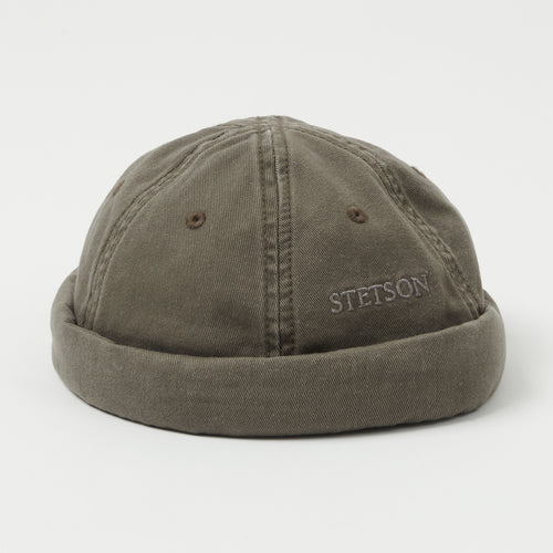 Stetson Cotton Docker Cap - Khaki