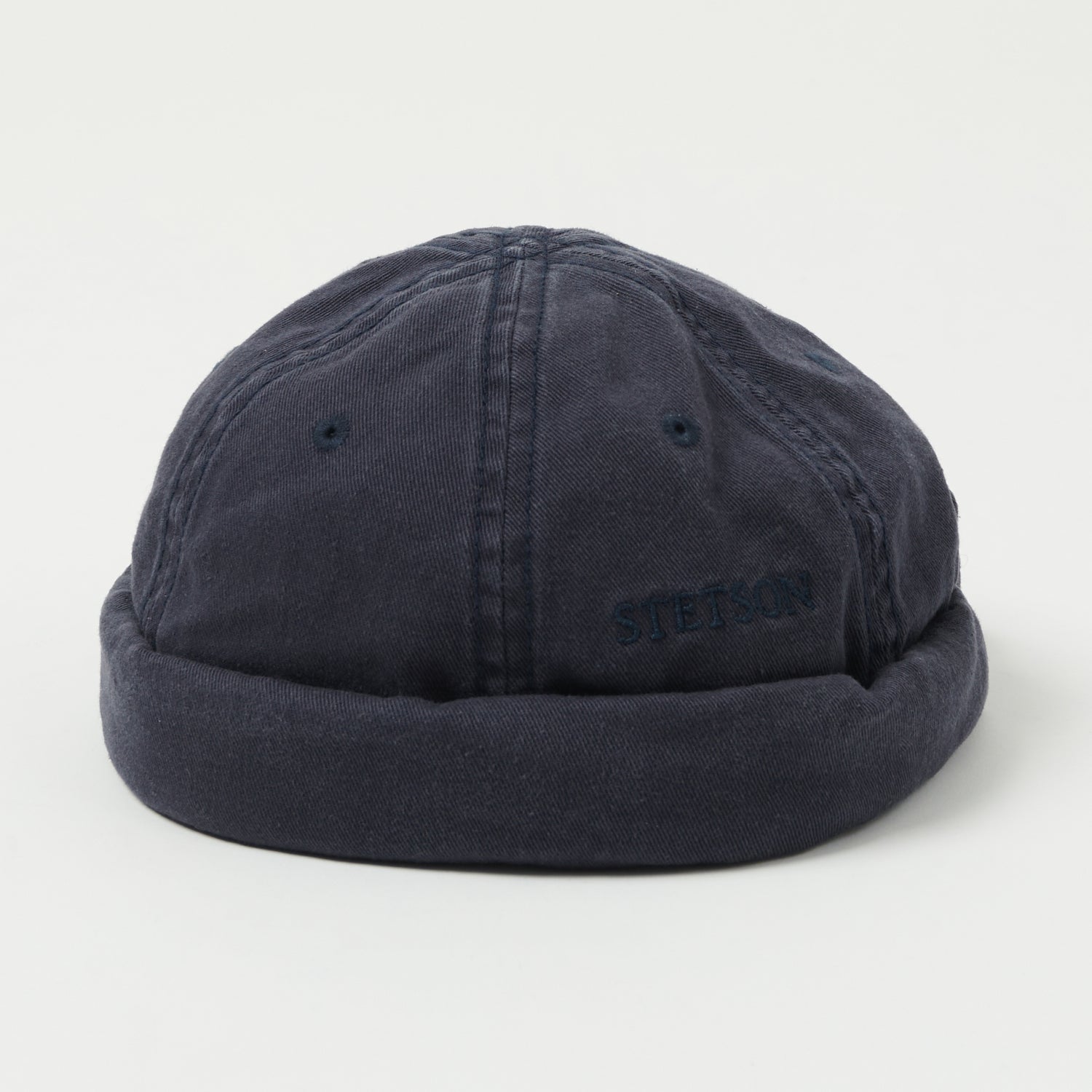 Stetson Cotton Docker Cap - Navy