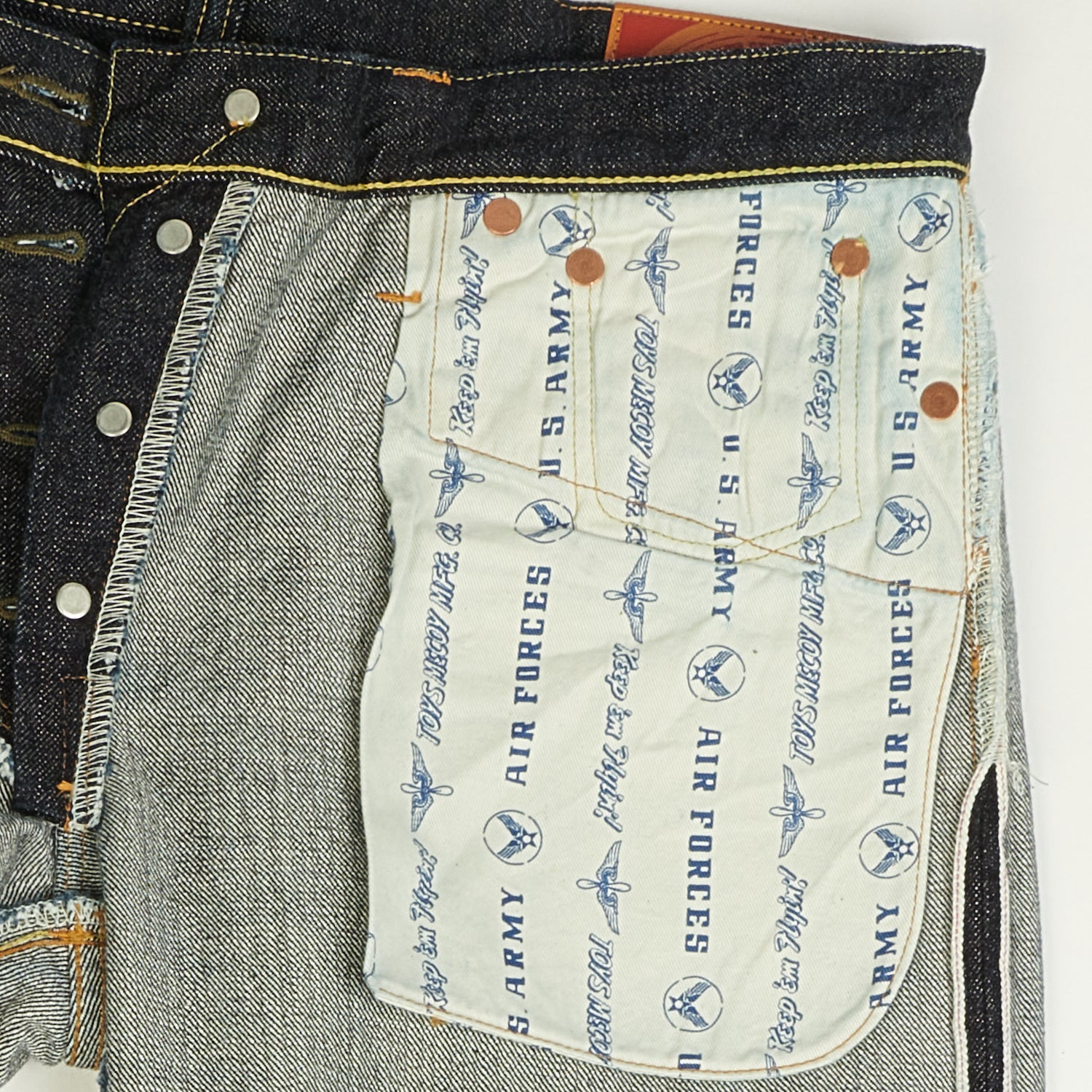 TOYS McCOY 135D 13.5oz Slim Straight Jean - One Wash