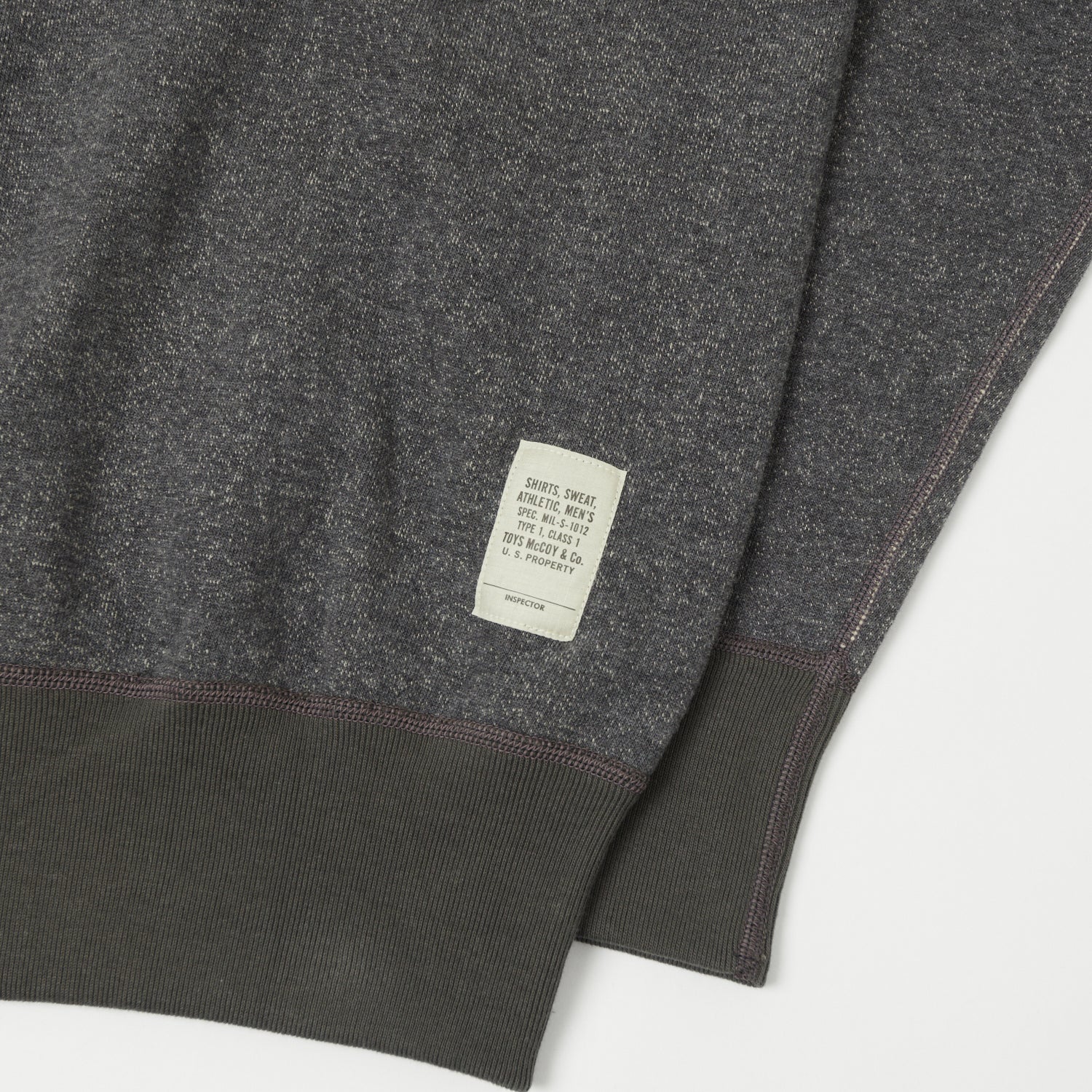 TOYS McCOY 'Flatseamer' Sweatshirt - Black Mix