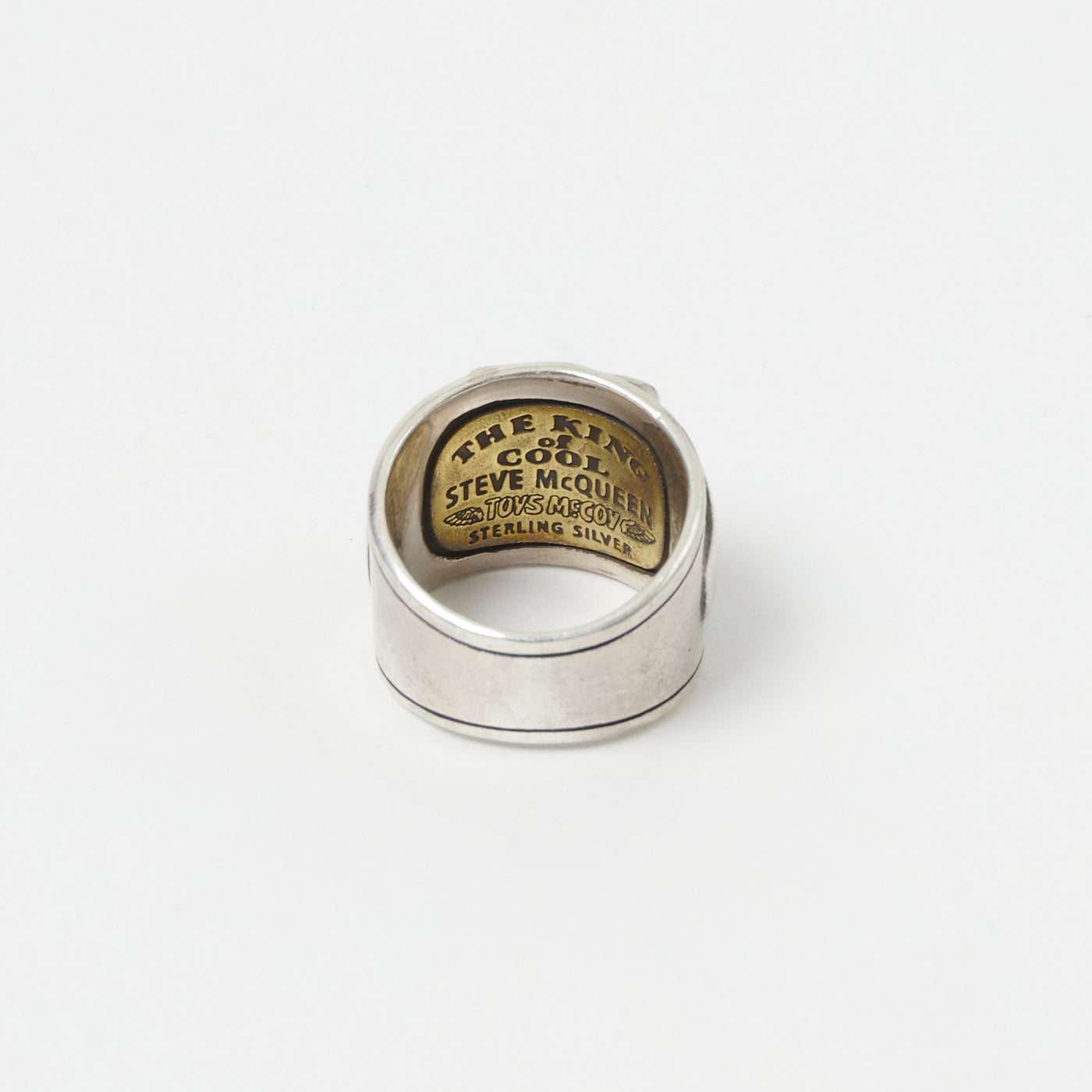 TOYS McCOY Steve McQueen Ring - Silver