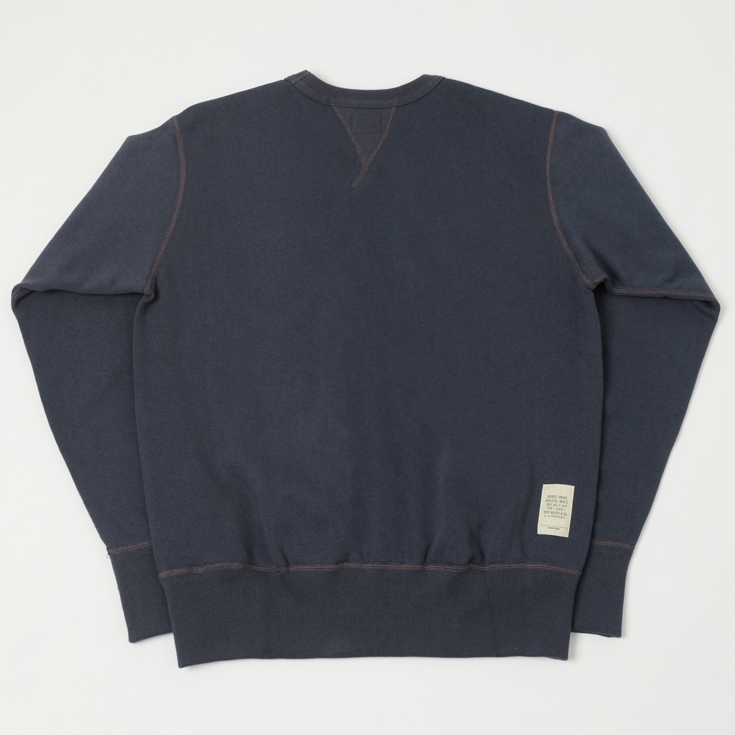 TOYS McCOY Set-in Sleeve Sweatshirt - Navy Grey