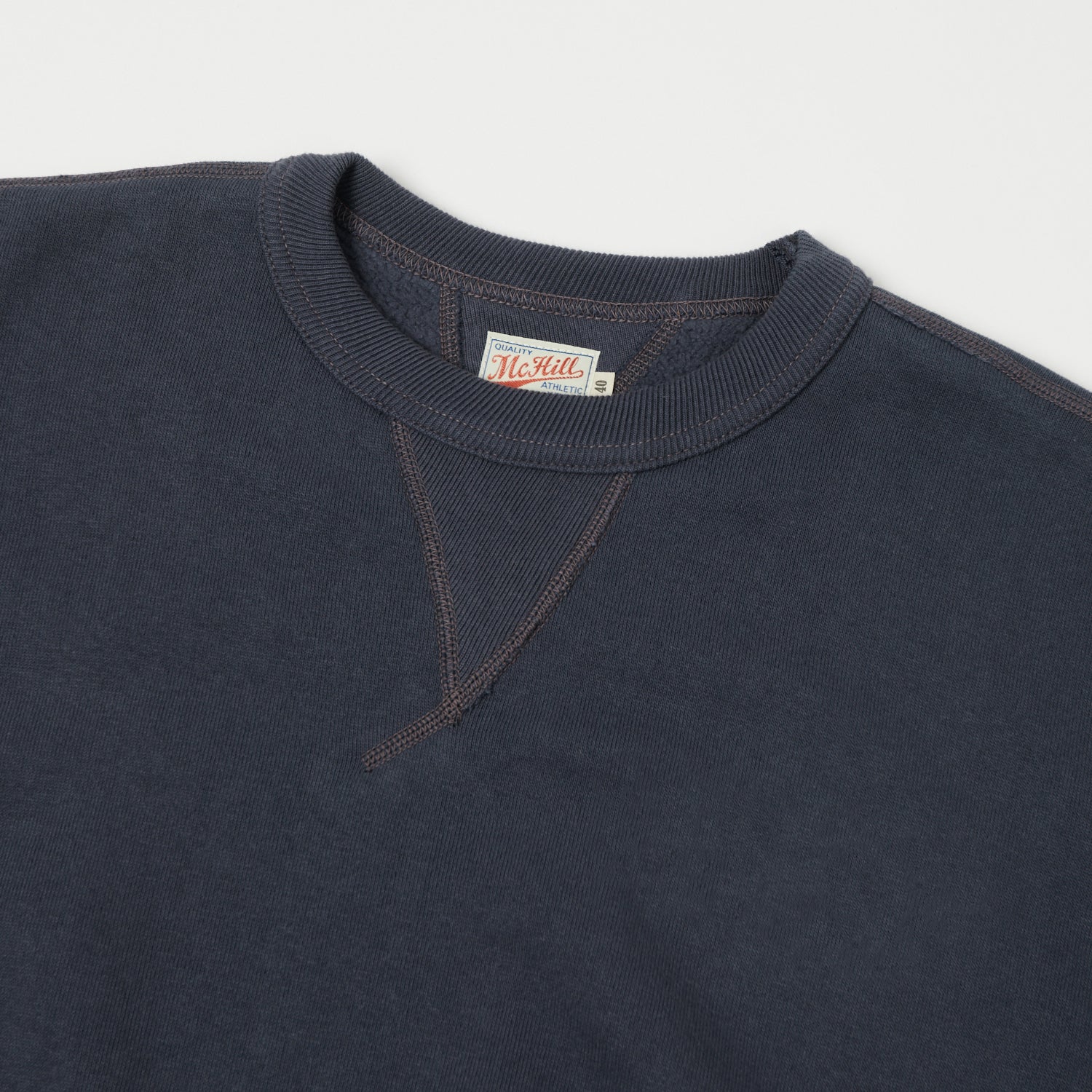 TOYS McCOY Set-in Sleeve Sweatshirt - Navy Grey