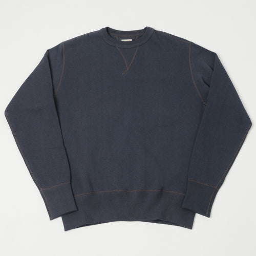 TOYS McCOY U.S.N Print Sweatshirt - Navy Grey