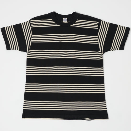 TOYS McCOY Multi Bordered T-Shirt - Ivory/Black