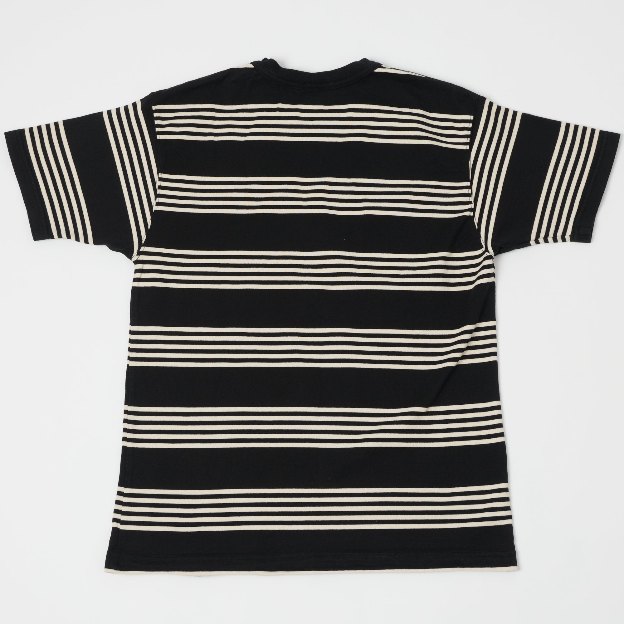 TOYS McCOY Multi Bordered T-Shirt - Ivory/Black