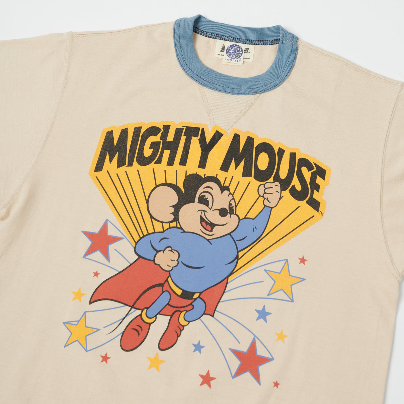 TOYS McCOY 'Mightiest M' Mighty Mouse T-Shirt - Beige