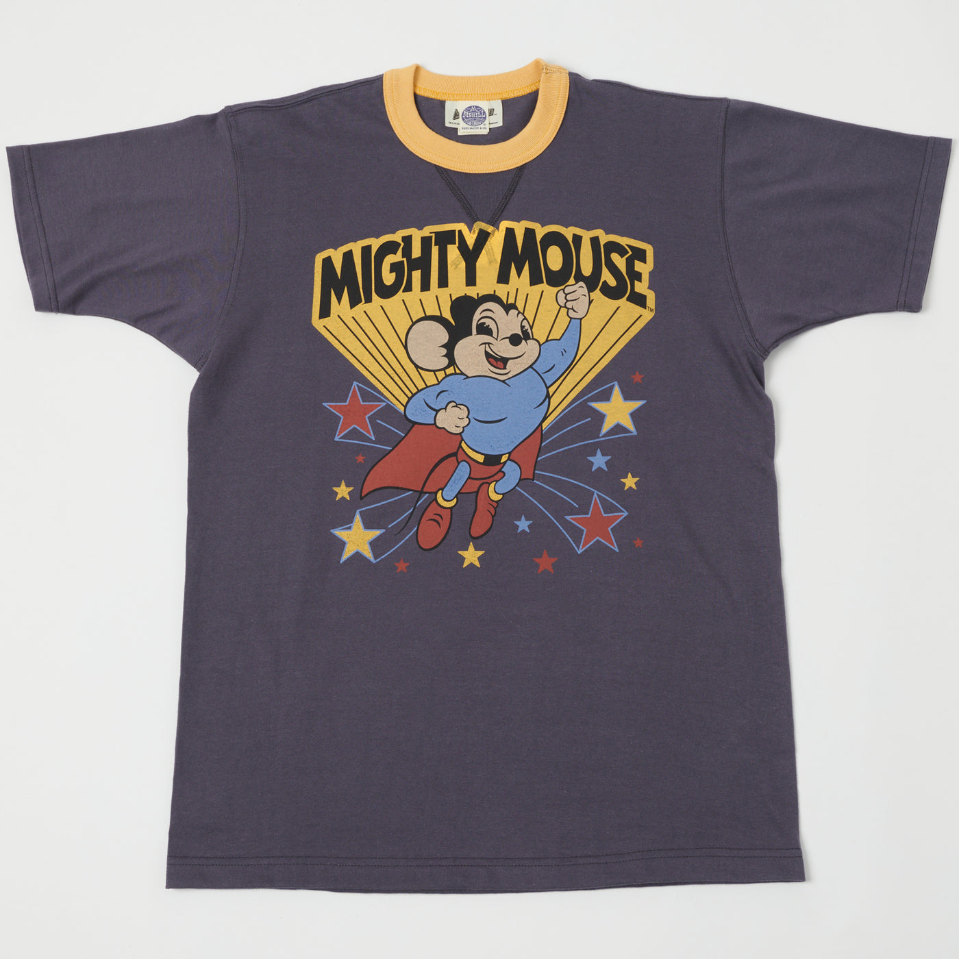 TOYS McCOY 'Mightiest M' Mighty Mouse T-Shirt - Navy/Grey